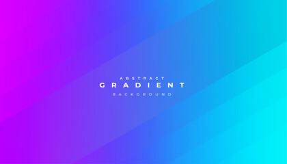 Modern Template Design with Line Wave Gradient Background - obrazy, fototapety, plakaty