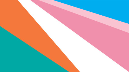 ABSTRACT BACKGROUND WITH GEOMETRIC SHAPES PASTEL FLAT COLOR VECTOR DESIGN TEMPLATE FOR WALLPAPER, COVER DESIGN, HOMEPAGE DESIGN