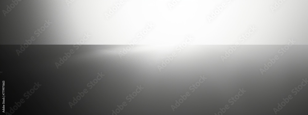 Poster a background with a gradient from light to dark, with the lightest point being a blank white space.