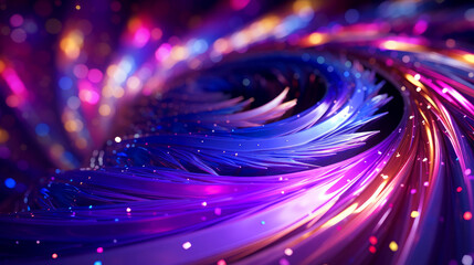 Purple Spiral Vortex