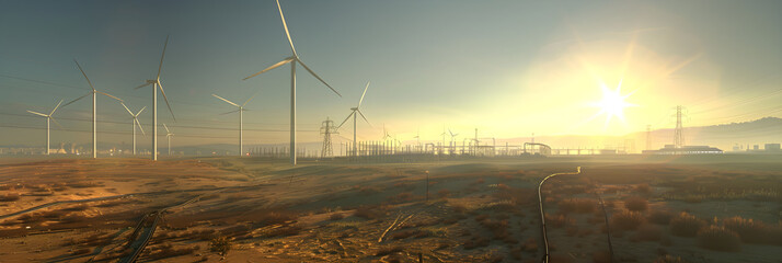 Generating Megawatts: Day-time Operation of a Modern Wind Energy Power Plant