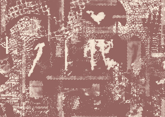 Obraz premium Grunge Background.texture Vector.Dust Overlay Distress Grain ,Simply Place illustration over any Object to Create concrete Effect .abstract,splattered , dirty,poster for your design.