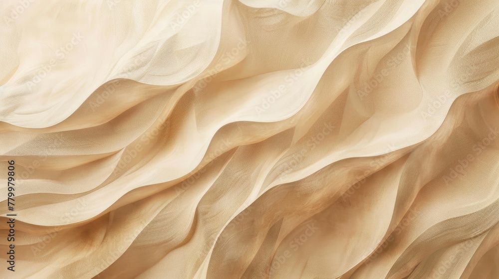 Aufkleber the image is a close up of a piece of fabric with a wave pattern. the fabric is made of a soft, smoo