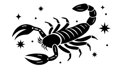 Scorpio insect and svg file
