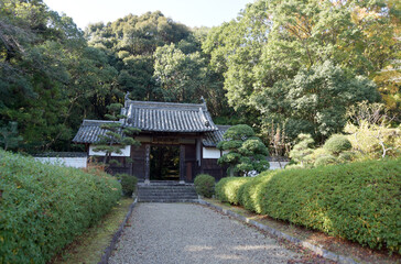 王龍寺　山門　奈良県奈良市二名