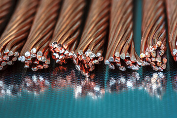 Copper wire, non-ferrous metal raw material energy industry - 779986819