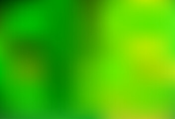 Light Green vector blurred bright background.