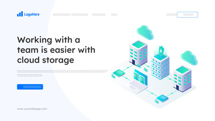 Cloud Storage landing page