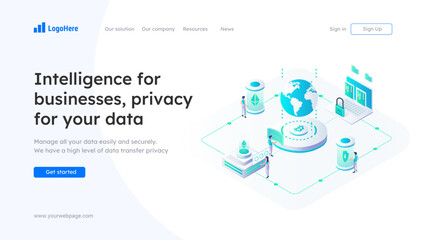 Cryptocurrency Data Systems website landing page