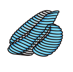 isolated element memphis style abstract shapes with geometric stripped form. Blue and black texture made of shapes for minimalistic background.  transparent