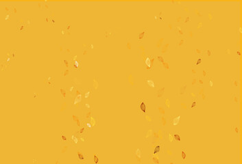 Light Yellow, Orange vector hand painted texture.
