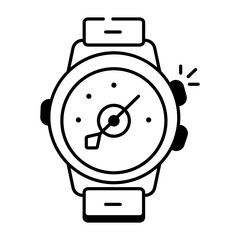 Liner Smartwatch Icons