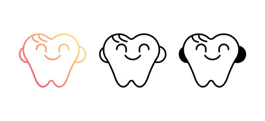 Kid icon design with white background stock illustration