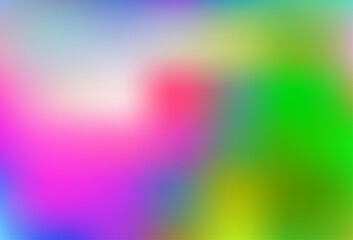 Light Multicolor, Rainbow vector blurred shine abstract pattern.