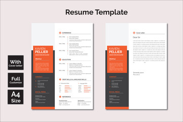 cv resume template