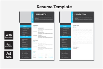 cv resume template