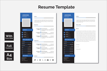 cv resume template