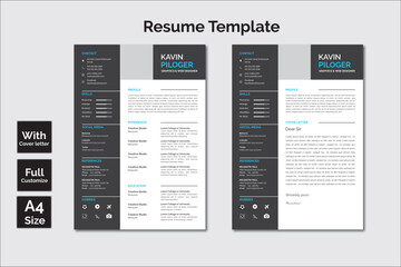 cv resume template