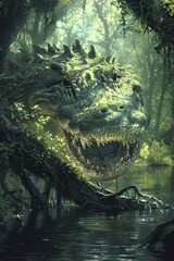 Alligator Allure: Captivating Images of Ancient Reptilian Predators