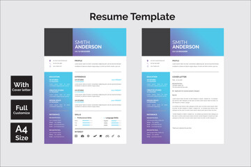 cv resume template