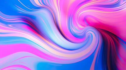 A mesmerizing abstract background with swirling patterns of liquid paints in vivid colors