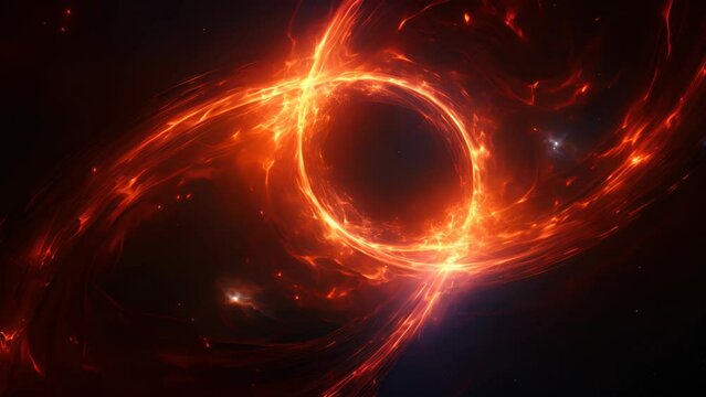 Amazing Space Firework Nebula