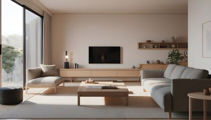 Living room,  modern living room,  3D interior
Modern
Minimal 
Generative AI
