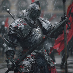 a full armored knight