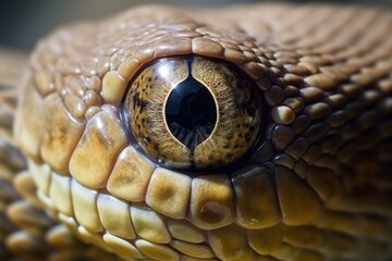 Fototapeta premium Colorful snake python cobra viper forest hiding waiting for prey rainforest jungle untouched nature predator venomous venom dangerous wildlife poisonous animal skin tail creepy african exotic species