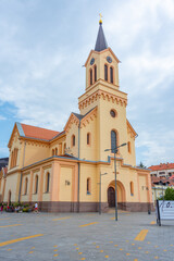 Fototapeta premium Cathedral of Ivan Nepomuk in Serbian town Zrenjanin