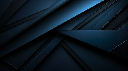 Abstract image of deep blue shapes and angles creating a textured, three-dimensional effect