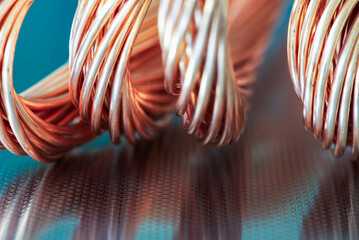 Copper wire cable, raw material energy industry - 780028618