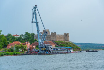 Ram village at riverside of Danube in Serbia