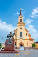 Cathedral of Ivan Nepomuk in Serbian town Zrenjanin