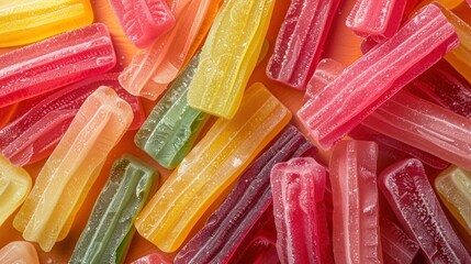 Group of Gummy Bears Sitting Together