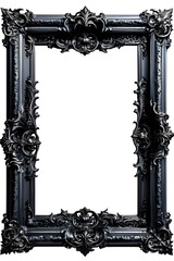 Luxurious and aesthetic frame PNG transparent background