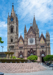 Fototapeta premium expiatorio, parroquia, templo, catolico, plaza, tspatio, jalisoc, guadalajara, turistico, fachada, catedral, 