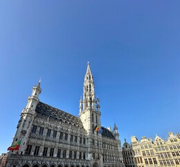 Naklejka premium Scenic view of the Grand-Place in Brussels, Belgium
