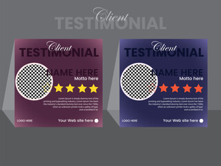 Social media post design template.