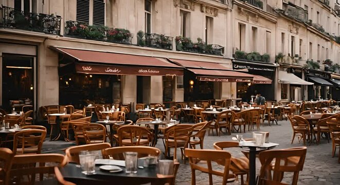 Cafe in Paris.