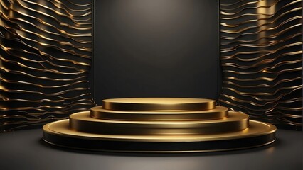gold silver background
