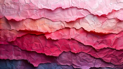 There are layers of watercolor painted paper on top of an abstract texture background. The edges are torn off.... - obrazy, fototapety, plakaty