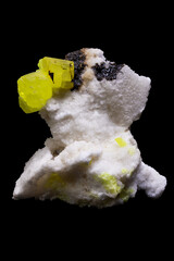Sulfur mineral specimen