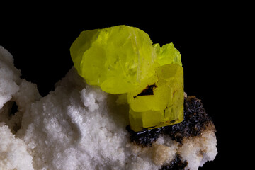 Sulfur mineral specimen