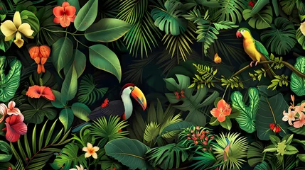 Rolgordijnen a toucan in the jungle © Alison