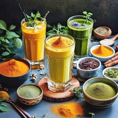 Anti-inflammatory healthy beverage with herbs