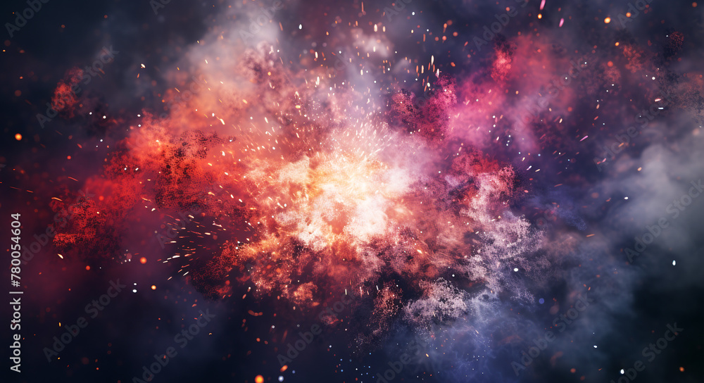 Leinwandbilder smooth gradient background for web development ,created by ai