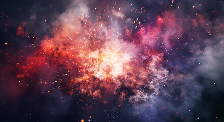 Fototapeta premium Smooth gradient background for web development ,created by AI