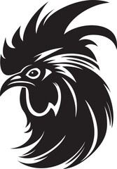 Feathered Flock: A Roster Chicken Vector Logo Cluck Crew: Iconic Roster Chicken Graphics