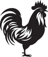 Beak Brotherhood: Iconic Roster Chicken Graphics Flight Faction: Vector Icon of Roster Chickens